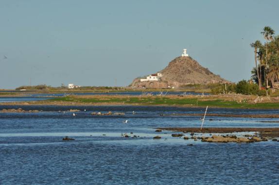 O farol de Mulegé, na Baja California - México